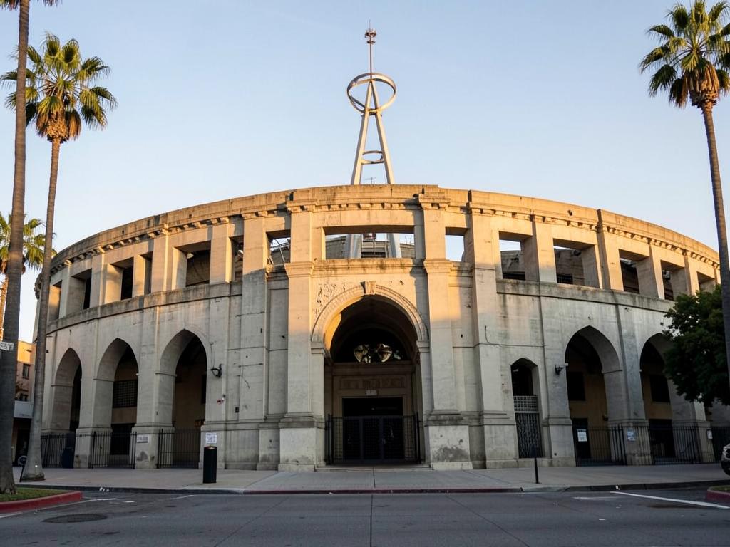 Photograph of LA Memorial Coliseum
