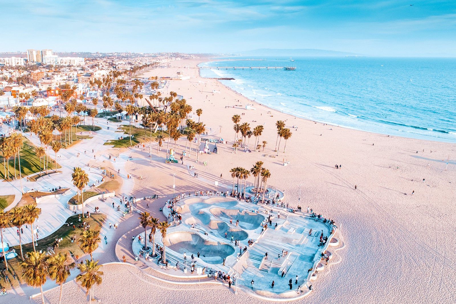 Photograph of Venice Beach Boardwalk