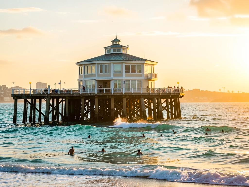 Photograph of Manhattan Beach Pier