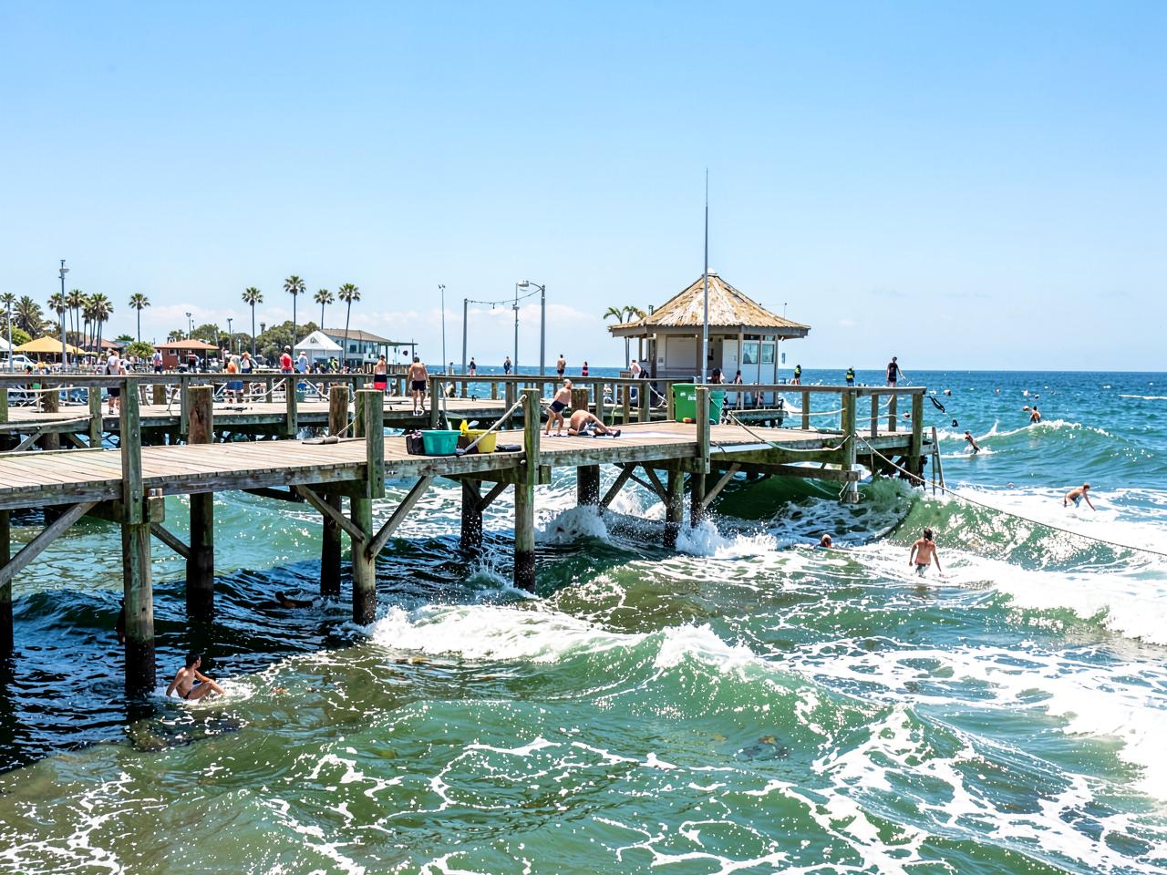 Photograph of Huntington Beach Pier