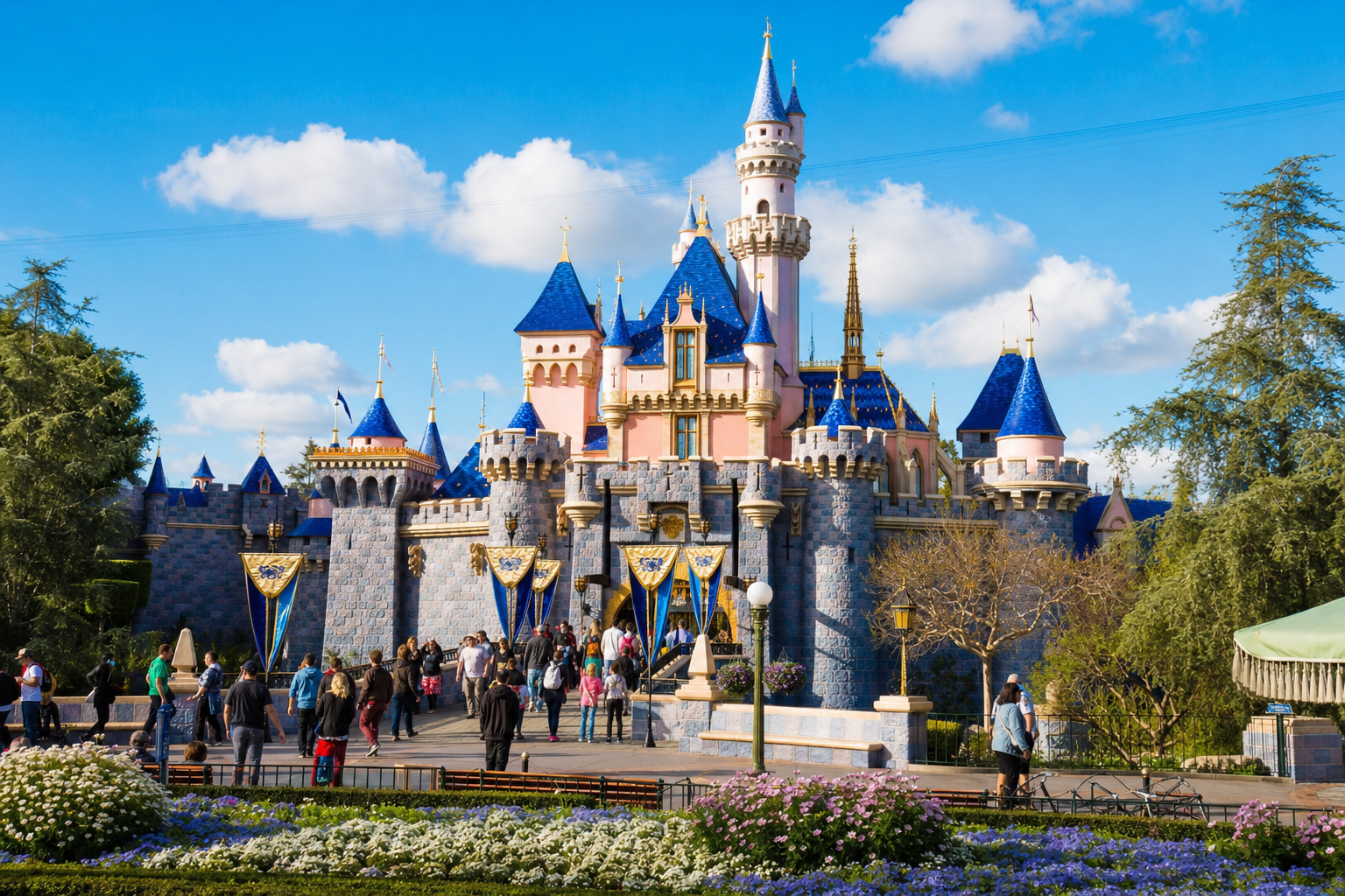 Photograph of Disneyland, Anaheim